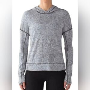 Lululemon Athletica Black and White Patterned Top